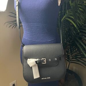 Michael Kors Emilia Small Saddle Crossbody Bag